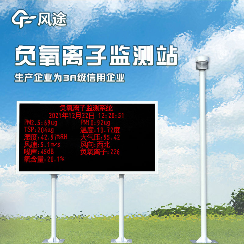 負氧離子在線檢測系統介紹 負氧離子在線檢測系統介紹