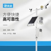 除了校園氣象站，我們還有農業氣象站……